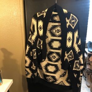 Tribal print sweater